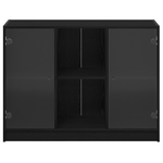 Casa si Gradina - Mobilier - Comode si corpuri - Comode - Dulap, stejar negru, 102x37x75,5 cm, lemn prelucrat - Infinity.ro
