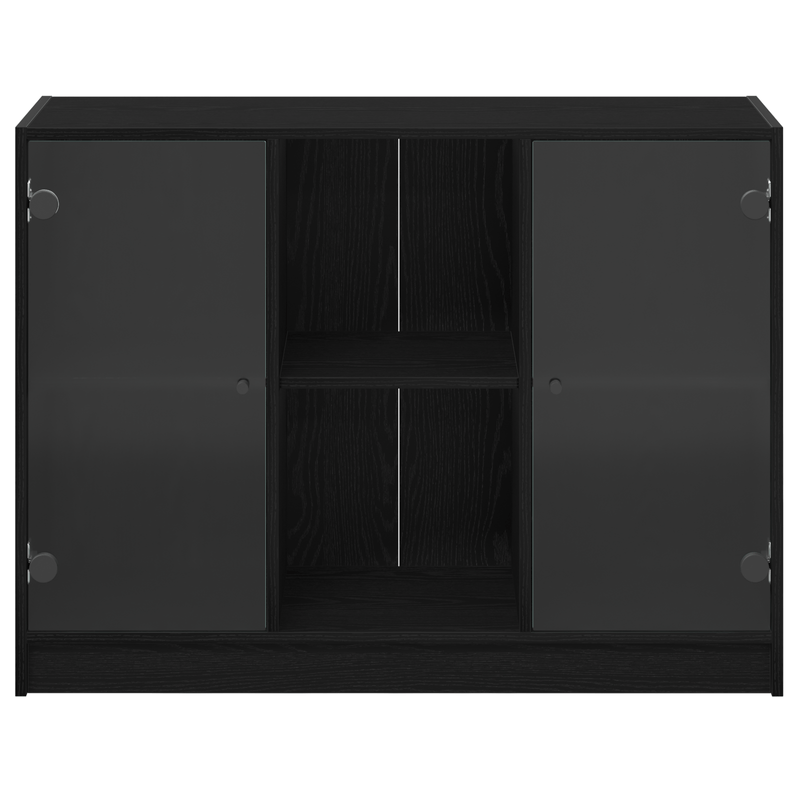 Casa si Gradina - Mobilier - Comode si corpuri - Comode - Dulap, stejar negru, 102x37x75,5 cm, lemn prelucrat - Infinity.ro