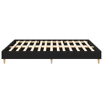 Casa si Gradina - Mobilier - Paturi si accesorii - Paturi - Cadru de pat Stejar Negru 200x200 cm Lemn Ingineresc - Infinity.ro