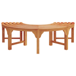 Casa si Gradina - Gradina si terasa - Mobilier exterior - Bancute de gradina - Banca de exterior  pentru copaci 160 cm din lemn masiv de eucalipt - Infinity.ro