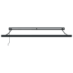 Casa si Gradina - Gradina si terasa - Umbrele si pavilioane - Umbrele - Copertina retractabila automata albastra si alba 300x250 cm - Infinity.ro