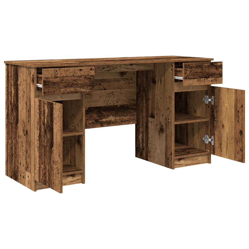 Casa si Gradina - Mobilier - Mese si birouri - Birouri - Birou, lemn vechi, 140x49x76 cm, lemn prelucrat - Infinity.ro
