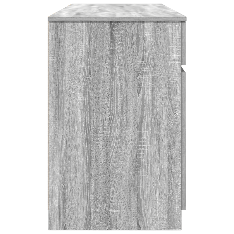 Casa si Gradina - Mobilier - Mese si birouri - Birouri - Birou, gri sonoma, 140x49x76 cm, lemn prelucrat - Infinity.ro