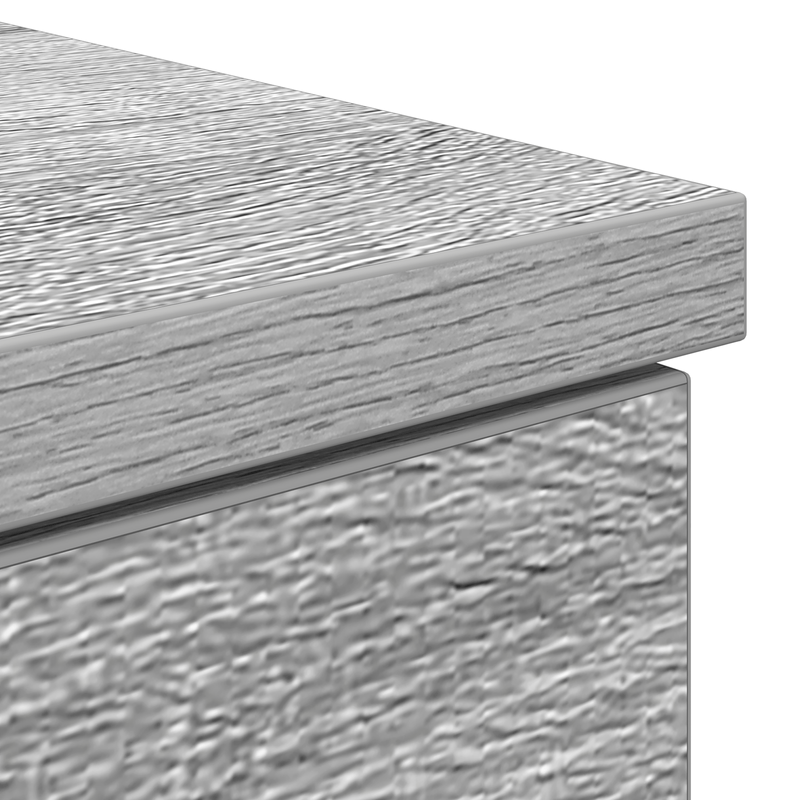 Casa si Gradina - Mobilier - Mese si birouri - Birouri - Birou, gri sonoma, 140x49x76 cm, lemn prelucrat - Infinity.ro