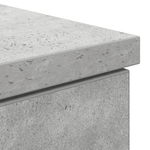 Casa si Gradina - Mobilier - Mese si birouri - Birouri - Birou, gri beton, 140x49x76 cm, lemn prelucrat - Infinity.ro