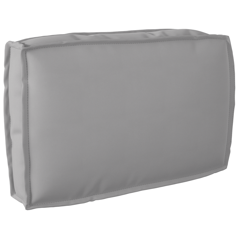 Casa si Gradina - Gradina si terasa - Mobilier exterior - Perne decorative exterior - Set de perne pentru paleti din 2 piese Gri din tesatura Oxford - Infinity.ro