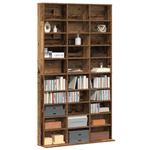 Casa si Gradina - Mobilier - Dulapuri si sifoniere - Dulapuri - Dulap CD-uri, lemn vechi, 101x23x177,5 cm, lemn prelucrat - Infinity.ro