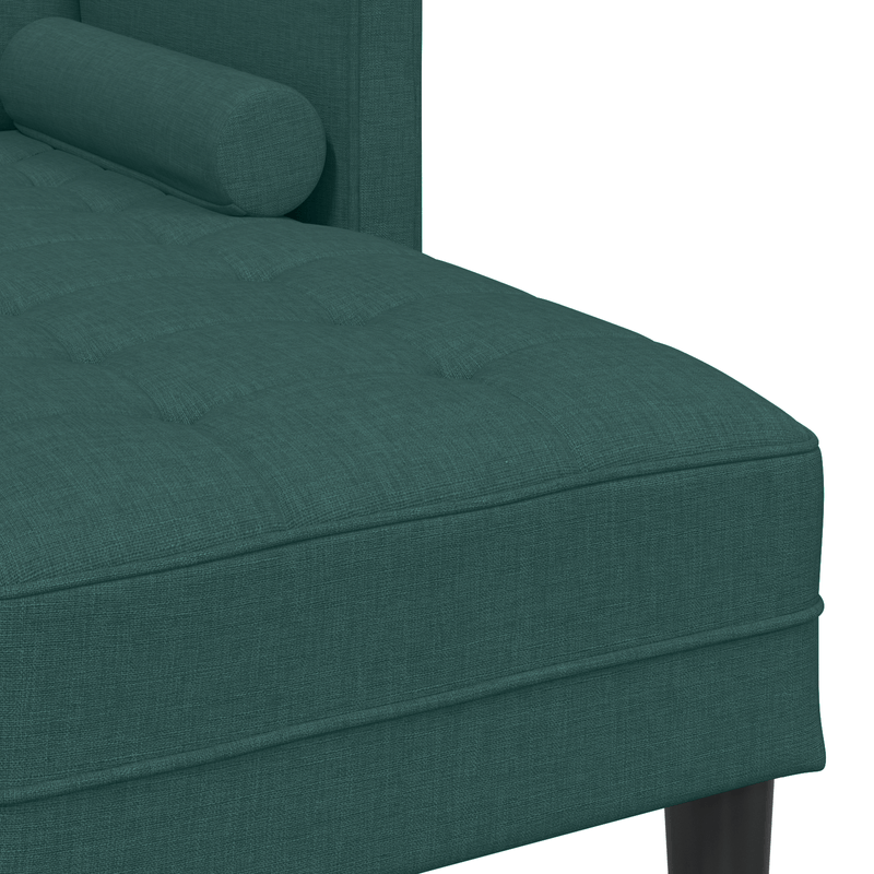 Casa si Gradina - Mobilier - Canapele si coltare - Canapele - Set canapele 2 piese cu perne din textil verde inchis - Infinity.ro