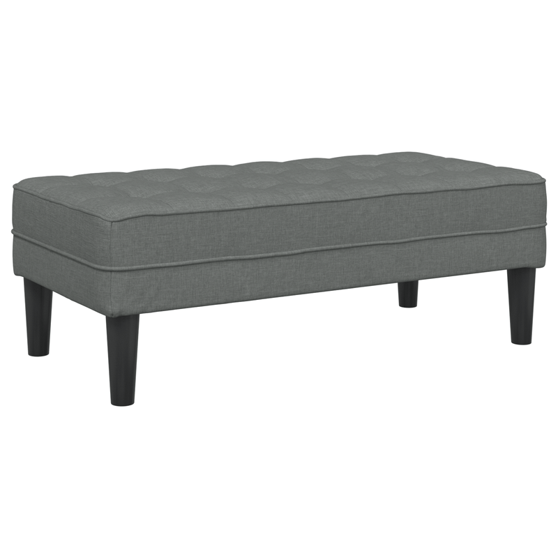 Casa si Gradina - Mobilier - Canapele si coltare - Canapele - Set canapea 2 piese cu perne, tesatura gri inchis - Infinity.ro