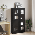 Casa si Gradina - Mobilier - Biblioteci si rafturi - Biblioteci - Biblioteca, stejar negru, 82,5x30,5x150 cm, lemn prelucrat - Infinity.ro