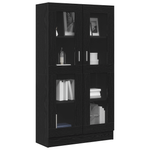 Casa si Gradina - Mobilier - Biblioteci si rafturi - Biblioteci - Biblioteca, stejar negru, 82,5x30,5x150 cm, lemn prelucrat - Infinity.ro