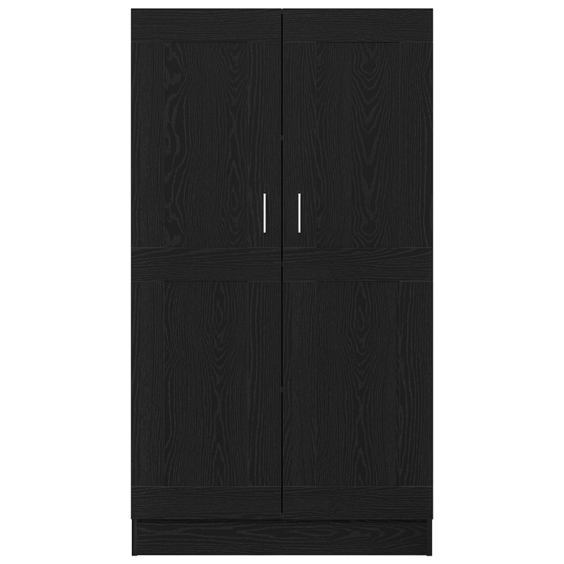 Casa si Gradina - Mobilier - Biblioteci si rafturi - Biblioteci - Set de biblioteci  2 buc Negru Stejar 165x30,5x150 cm Lemn prelucrat - Infinity.ro