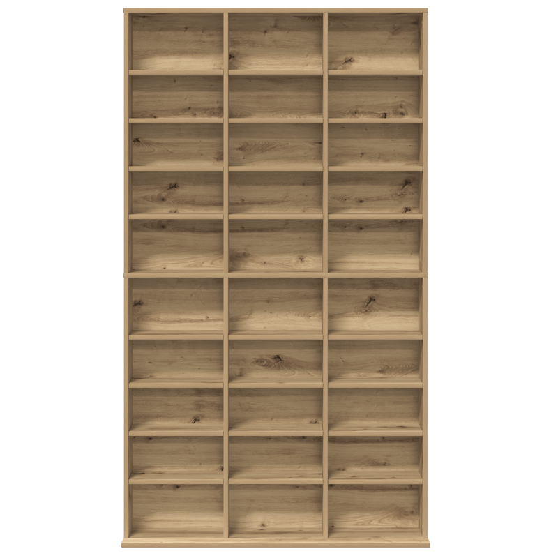 Casa si Gradina - Mobilier - Dulapuri si sifoniere - Dulapuri - Dulap pentru CD-uri din Stejar Artistic - 101x23x177.5 cm Fabricat din Lemn Ingineresc - Infinity.ro