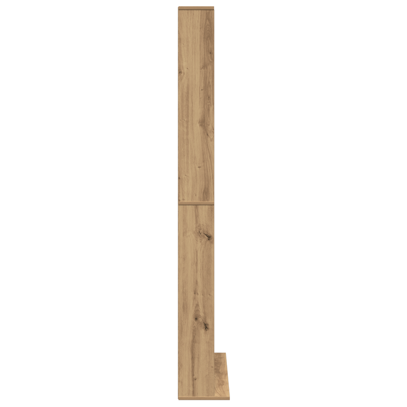 Casa si Gradina - Mobilier - Dulapuri si sifoniere - Dulapuri - Dulap pentru CD-uri din Stejar Artistic - 101x23x177.5 cm Fabricat din Lemn Ingineresc - Infinity.ro