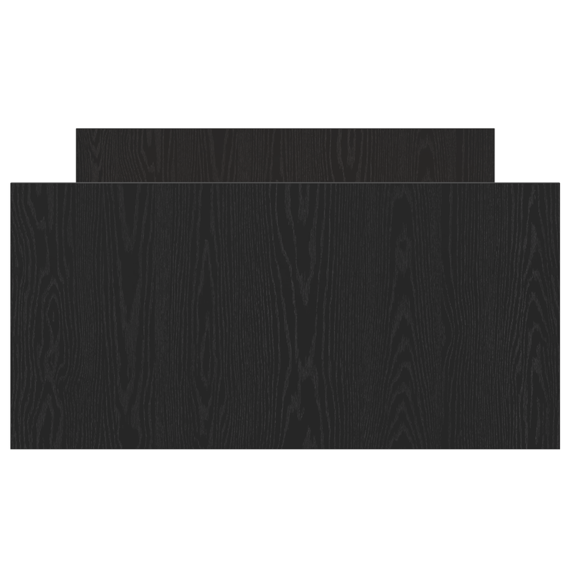 Casa si Gradina - Mobilier - Paturi si accesorii - Paturi - Cadru de pat fara saltea, stejar negru, 100x200 cm, lemn - Infinity.ro