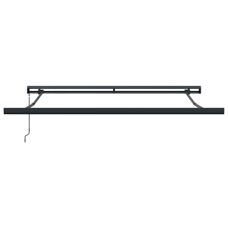 Casa si Gradina - Gradina si terasa - Umbrele si pavilioane - Umbrele - Copertina retractabila manuala galbena si alba 300x250 cm - Infinity.ro