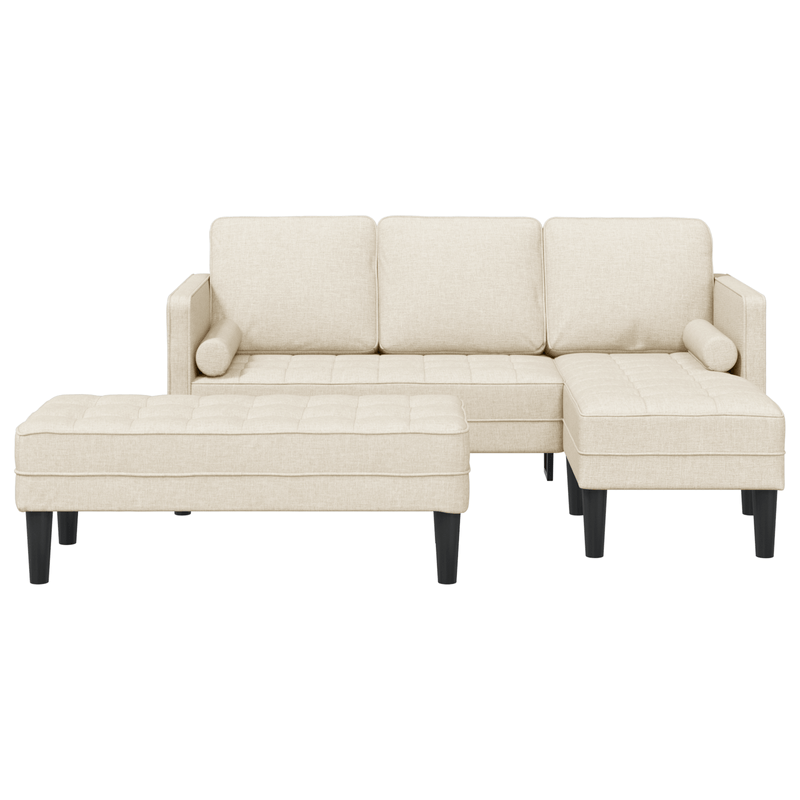 Casa si Gradina - Mobilier - Canapele si coltare - Canapele - Set Canapea 2 Piese cu Perne din In - Infinity.ro
