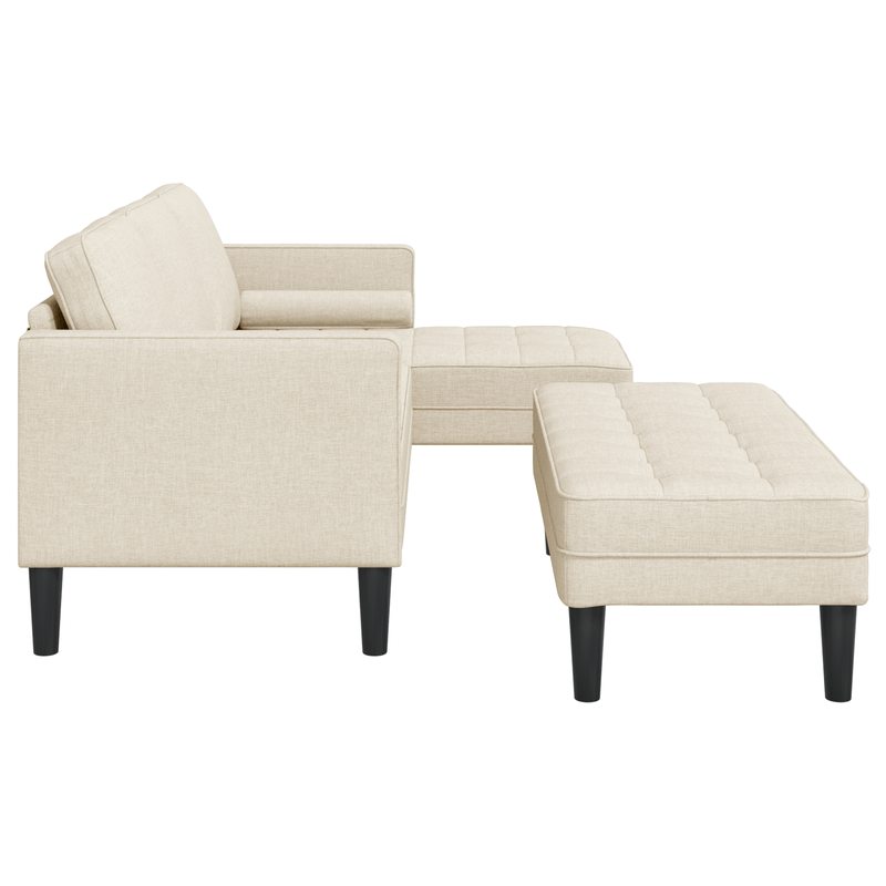Casa si Gradina - Mobilier - Canapele si coltare - Canapele - Set Canapea 2 Piese cu Perne din In - Infinity.ro