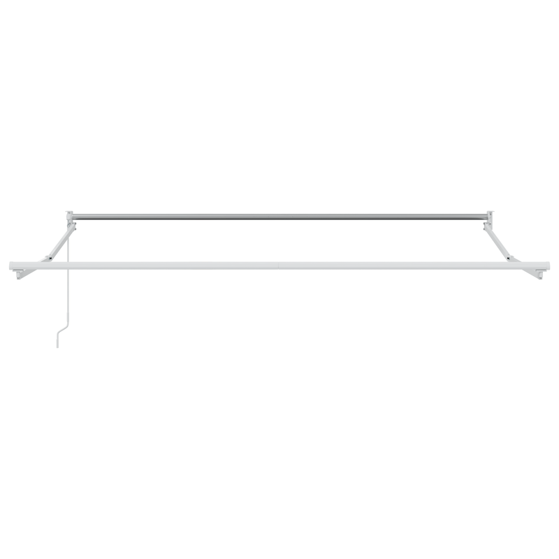 Casa si Gradina - Gradina si terasa - Umbrele si pavilioane - Umbrele - Copertina manuala retractabila cu dungi rosii si albe 300x250 cm - Infinity.ro