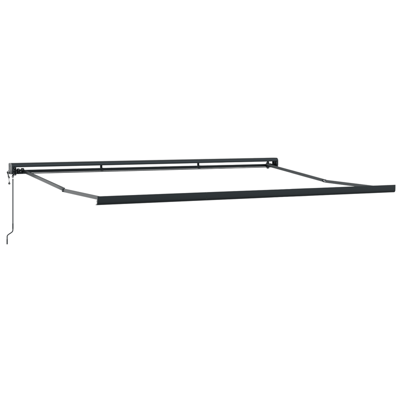 Casa si Gradina - Gradina si terasa - Umbrele si pavilioane - Pavilioane - Awning Retractabil Automatic cu Dungi Multicolore 400x300 cm - Infinity.ro