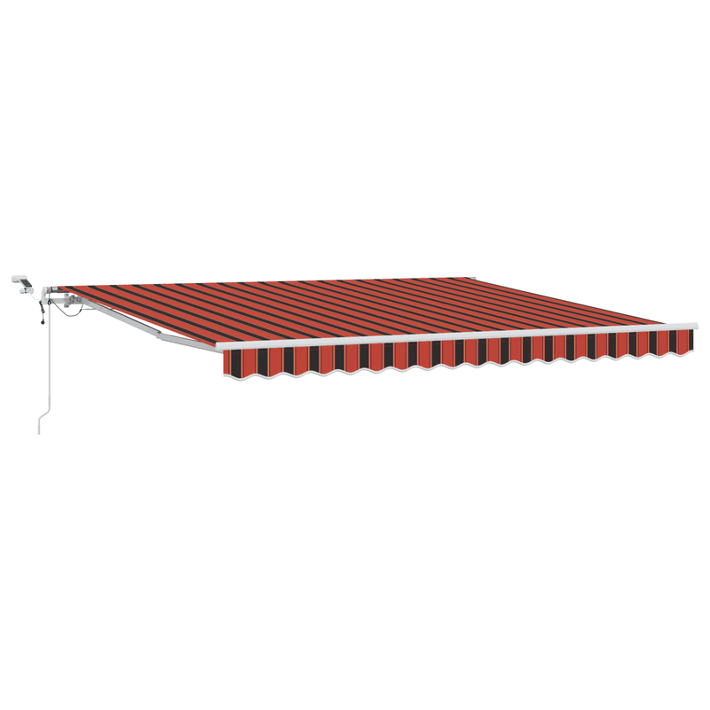 Casa si Gradina - Gradina si terasa - Umbrele si pavilioane - Umbrele - Copertina retractabila automata Antracit 350x250 cm - Infinity.ro