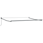 Casa si Gradina - Gradina si terasa - Umbrele si pavilioane - Umbrele - Copertina manuala retractabila portocalie si maronie 400x300 cm - Infinity.ro