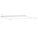 Casa si Gradina - Gradina si terasa - Umbrele si pavilioane - Umbrele - Copertina retractabila automata cu LED si dungi multicolore 450x300 cm - Infinity.ro