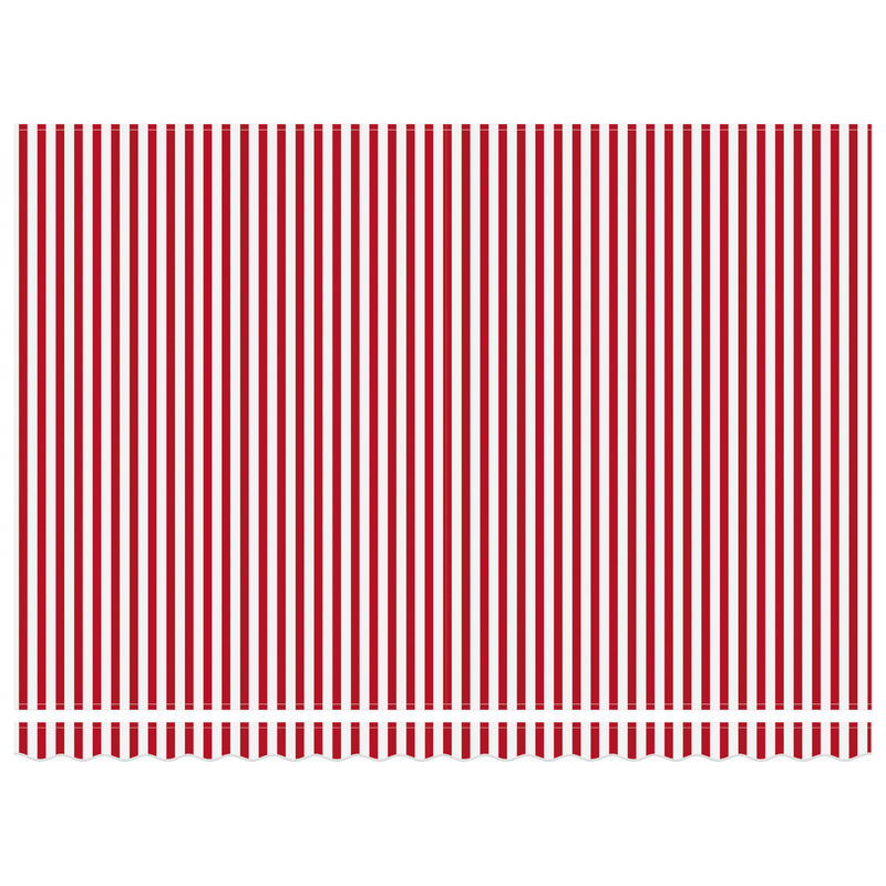 Casa si Gradina - Gradina si terasa - Umbrele si pavilioane - Umbrele - Copertina manuala retractabila cu dungi rosii si albe 450x350 cm - Infinity.ro