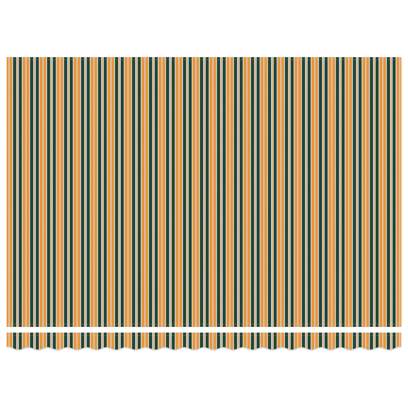 Casa si Gradina - Gradina si terasa - Umbrele si pavilioane - Umbrele - Copertina retractabila automata  cu LED-uri in verde si galben, 450x350 cm - Infinity.ro