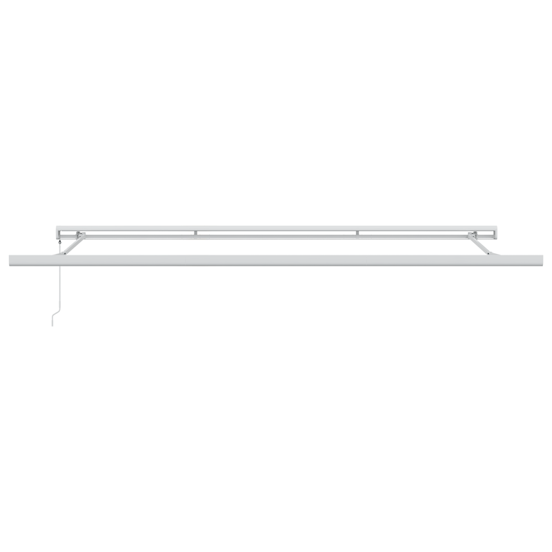 Casa si Gradina - Gradina si terasa - Umbrele si pavilioane - Umbrele - Copertina manuala retractabila cu dungi rosu si alb 500x300 cm - Infinity.ro