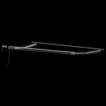 Casa si Gradina - Gradina si terasa - Umbrele si pavilioane - Umbrele - Copertina manuala retractabila cu LED portocalie si maro 500x350 cm - Infinity.ro