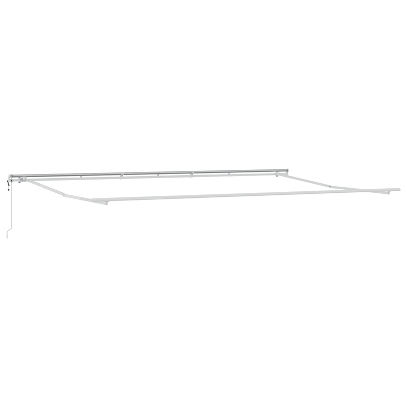 Casa si Gradina - Gradina si terasa - Umbrele si pavilioane - Umbrele - Copertina retractabila automata cu Dungi Multicolore 600x350 cm - Infinity.ro