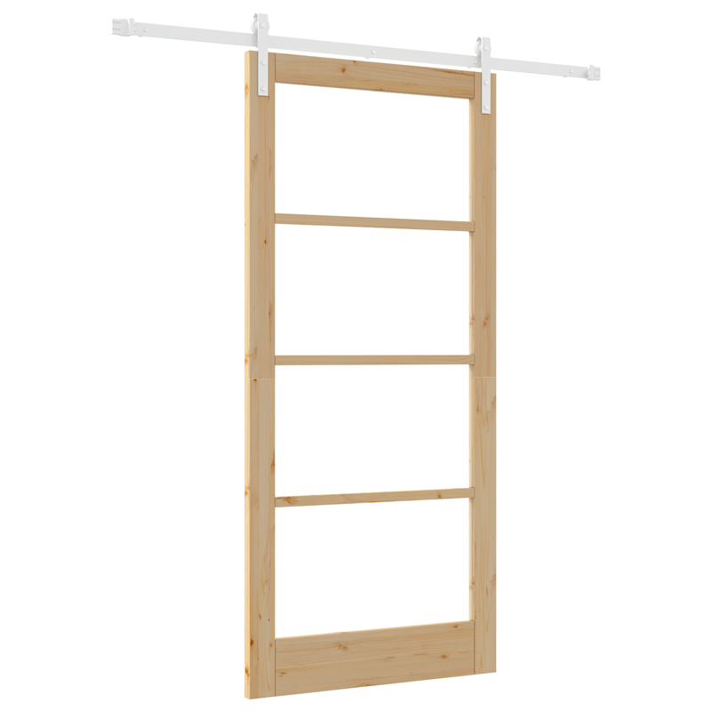 Casa si Gradina - Constructii - Usi interior, exterior si garaj - Usi interior - Usa glisanta  cu set de hardware 'ORKDAL'din lemn masiv si sticla - Infinity.ro