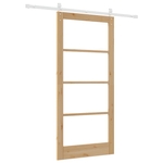 Casa si Gradina - Constructii - Usi interior, exterior si garaj - Usi interior - Usa glisanta  cu set de hardware 'ORKDAL'din lemn masiv si sticla - Infinity.ro