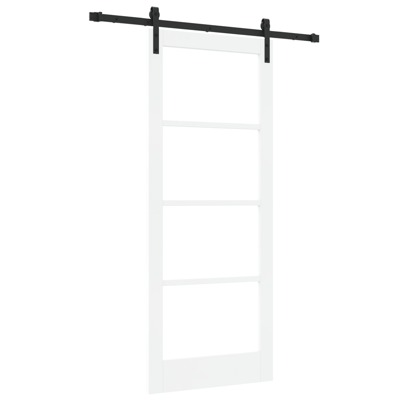 Casa si Gradina - Constructii - Usi interior, exterior si garaj - Usi interior - Usa glisanta  cu set de accesorii 'ORKDAL'Alb 83x202 cm - Infinity.ro