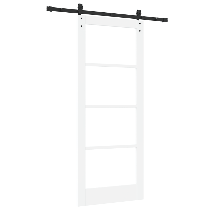 Casa si Gradina - Constructii - Usi interior, exterior si garaj - Usi interior - Usa glisanta  cu set de accesorii 'ORKDAL'Alb 83x202 cm - Infinity.ro