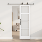 Casa si Gradina - Constructii - Usi interior, exterior si garaj - Usi interior - Usa glisanta  cu accesorii "ORKDAL" Alb 61x198.5 cm - Infinity.ro