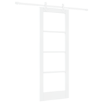 Casa si Gradina - Constructii - Usi interior, exterior si garaj - Usi garaj - Set Usi Glisante Set de 2 Alb MDF 73.5 x 198.5 cm - Infinity.ro