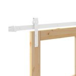 Casa si Gradina - Constructii - Usi interior, exterior si garaj - Usi interior - Usa glisanta  cu set de hardware 'ORKDAL'Lemn masiv si sticla - Infinity.ro
