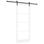 Casa si Gradina - Constructii - Usi interior, exterior si garaj - Usi interior - Usa glisanta  cu set de accesorii 'ORKDAL'Alb 93x232 cm - Infinity.ro