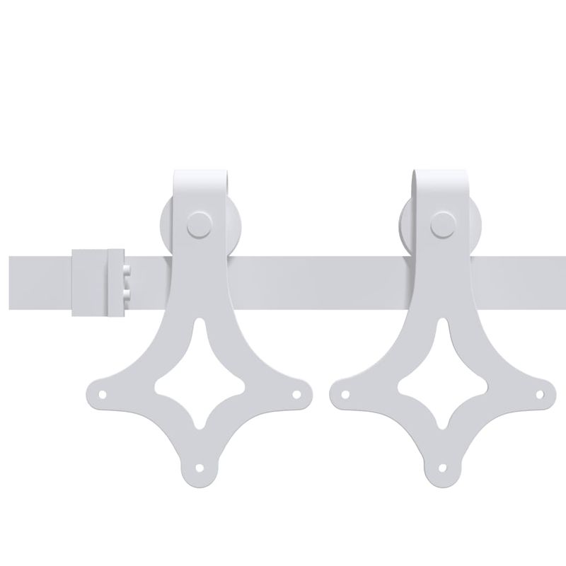 Casa si Gradina - Constructii - Usi interior, exterior si garaj - Usi interior - Usa Glisanta  cu Set de Accesorii 73.5x198.5 cm Lemn Masiv Pin - Infinity.ro