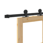 Casa si Gradina - Constructii - Usi interior, exterior si garaj - Usi interior - Usa glisanta  cu set de hardware 'ORKDAL'Lemn masiv & Sticla - Infinity.ro