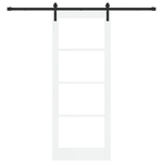 Casa si Gradina - Constructii - Usi interior, exterior si garaj - Usi interior - Usa Glisanta  cu Set de Accesorii 'ORKDAL'Alb 83x211 cm - Infinity.ro