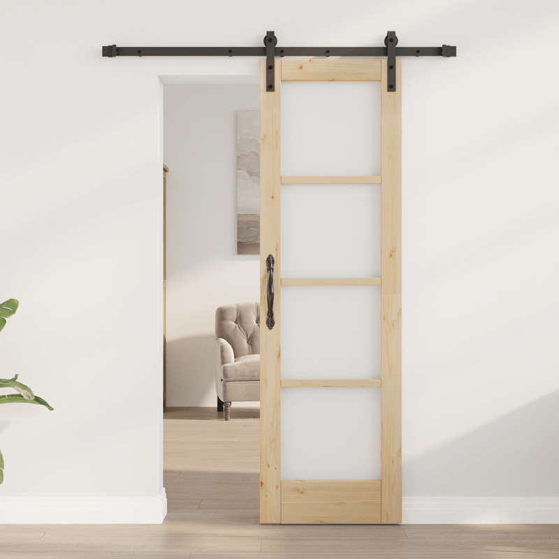 Casa si Gradina - Constructii - Usi interior, exterior si garaj - Usi interior - Usa glisanta  cu set de accesorii 'ORKDAL'61x198.5 cm - Infinity.ro