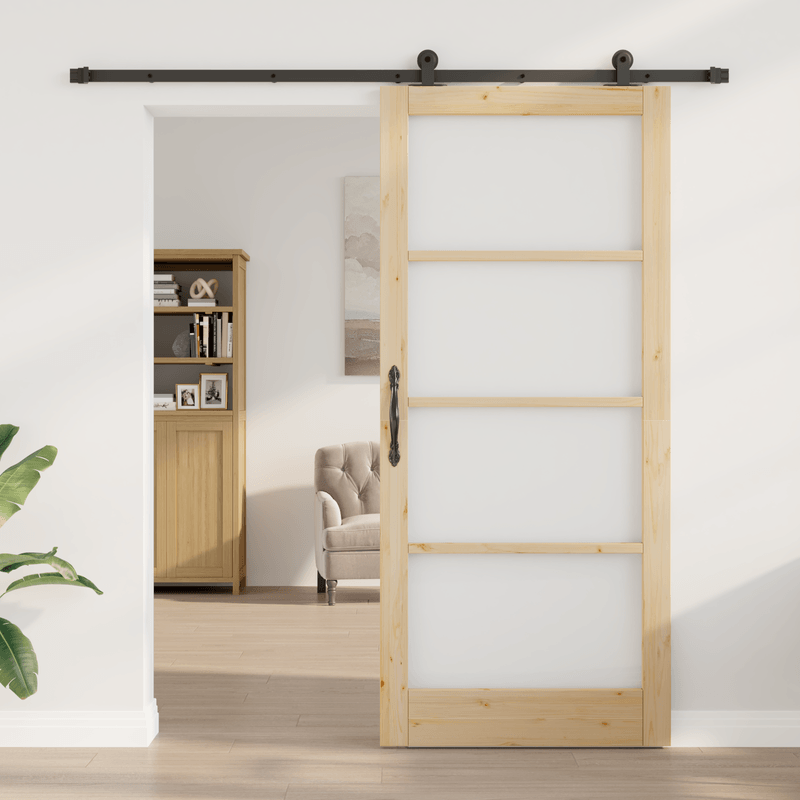 Casa si Gradina - Constructii - Usi interior, exterior si garaj - Usi interior - Usa glisanta  cu set de hardware 'ORKDAL'93x211 cm - Infinity.ro