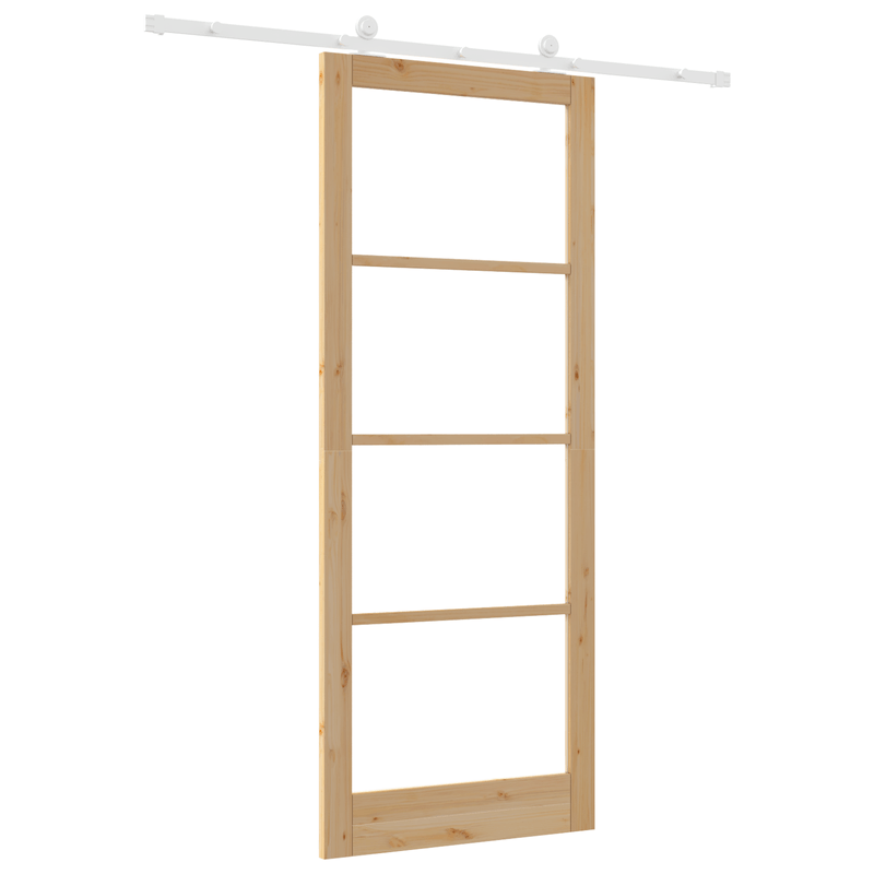 Casa si Gradina - Constructii - Usi interior, exterior si garaj - Usi interior - Usa glisanta  cu set de feronerie 'ORKDAL'Lemn masiv si sticla - Infinity.ro