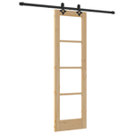 Casa si Gradina - Constructii - Usi interior, exterior si garaj - Usi interior - Usa glisanta  cu set hardware "ORKDAL" Lemn solid & Sticla - Infinity.ro
