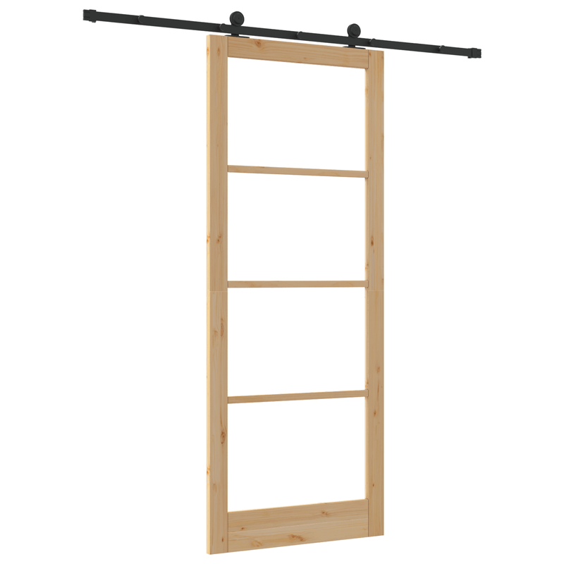 Casa si Gradina - Constructii - Usi interior, exterior si garaj - Usi interior - Usa glisanta si set de accesorii 'ORKDAL'93x232 cm - Infinity.ro
