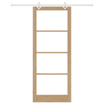 Casa si Gradina - Constructii - Usi interior, exterior si garaj - Usi interior - Set usa glisanta  cu hardware 93x232 cm Lemn masiv de pin - Infinity.ro