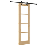 Casa si Gradina - Constructii - Usi interior, exterior si garaj - Usi interior - Usa glisanta  cu set de accesorii 61x198.5 cm Lemn masiv de pin - Infinity.ro
